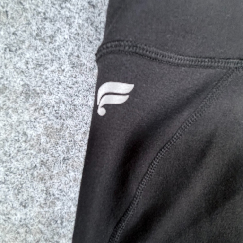 Fabletics PowerHold Leggings Women W31 Black Training Fitness Gym Yoga Athletic - Picture 15 of 16